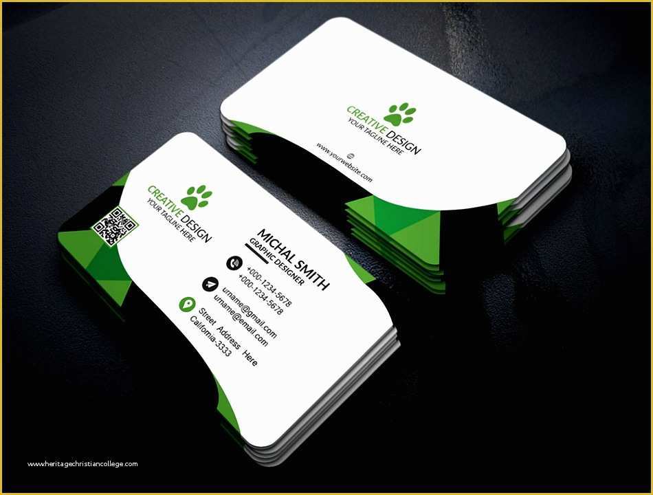 Corporate Business Card Templates Free Download Of 8 Business Card Template Free Psd Sampletemplatess