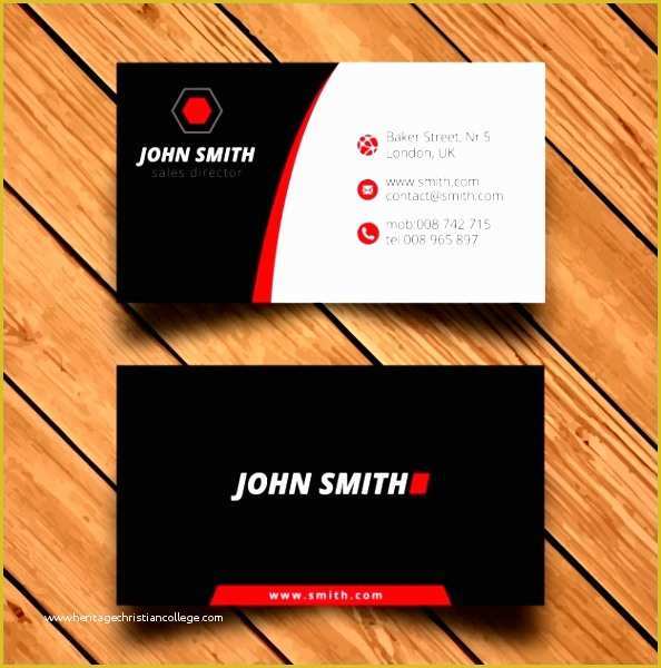 Corporate Business Card Templates Free Download Of 9 Business Cards Template Free Download Sampletemplatess