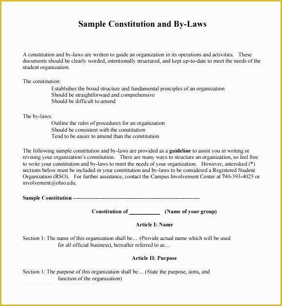 Corporate bylaws Template Free Of Free bylaws S Corporation bylaws Template Corporate Word