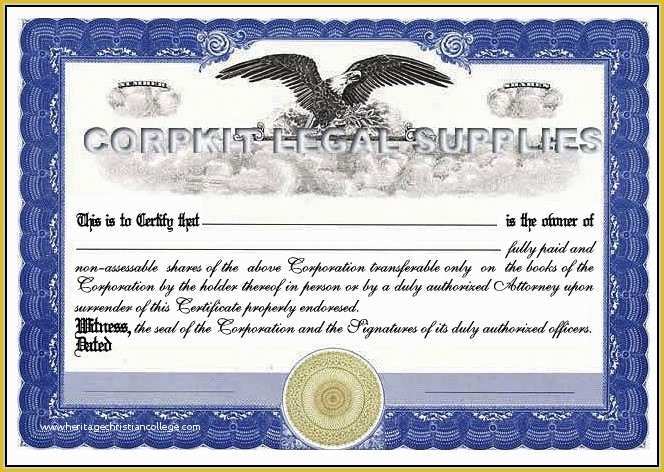 Corporate Stock Certificates Template Free Of Buy Blank Stock Certificates Template Resume Examples