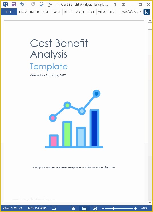 Cost Benefit Analysis Template Excel Free Download Of Cost Benefit Analysis Template