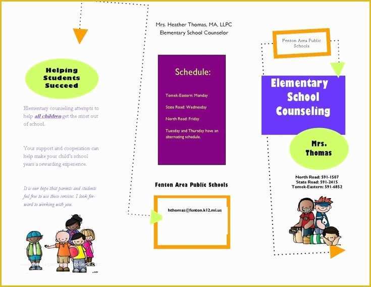 Counseling Brochure Templates Free Of 15 Best School Counselor Images On Pinterest
