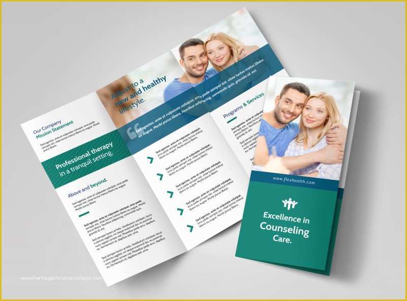 Counseling Brochure Templates Free Of Non Profit Brochure Templates