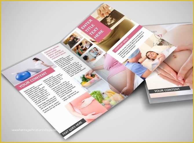 Counseling Brochure Templates Free Of Pregnancy Counseling Bi Fold Brochure Template