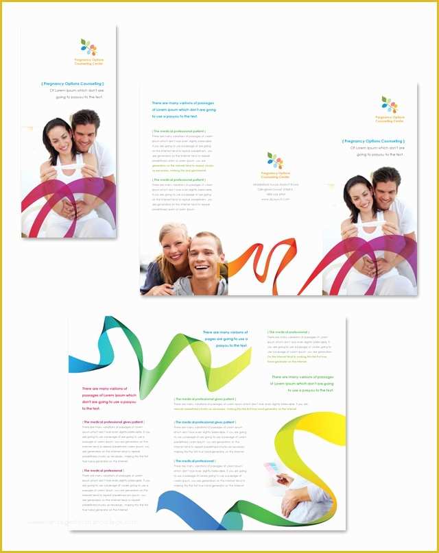 Counseling Brochure Templates Free Of Pregnancy Options Counseling Tri Fold Brochure Template