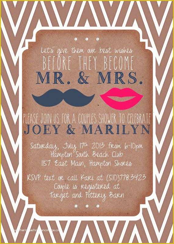 Couples Wedding Shower Invitations Templates Free Of Best 25 Couple Wedding Showers Ideas On Pinterest