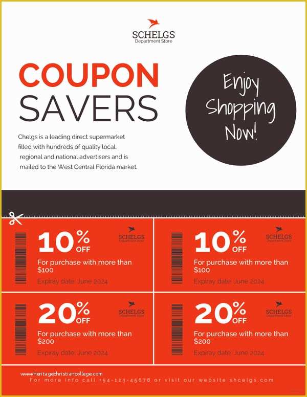 Coupon Psd Template Free Of 23 Coupon Flyer Templates Psd Ai Vector Eps