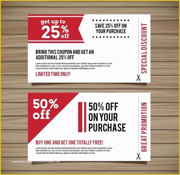 Coupon Psd Template Free Of 9 Hotel Voucher Templates Psd Ai Indesign Word