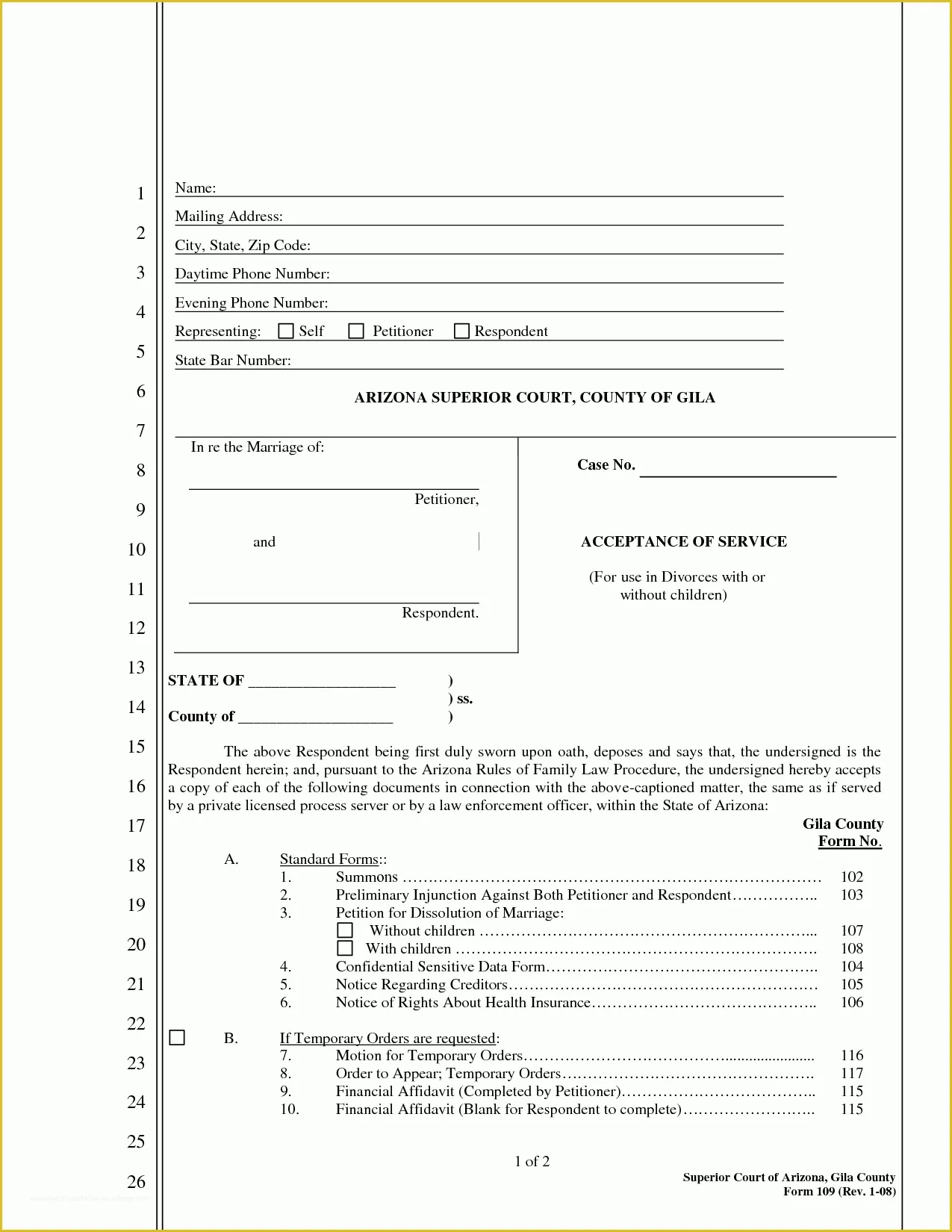 Court Document Templates Free Of Best S Of California Pleading Paper Superior Court