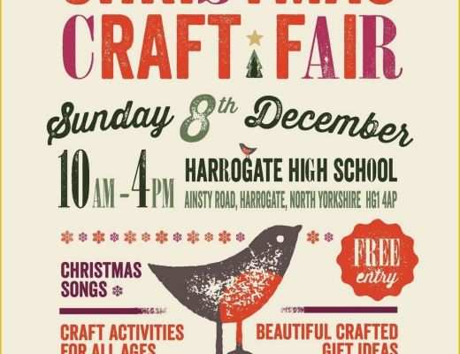 Craft Fair Poster Template Free Of 1000 Images About Xmas Design On Pinterest