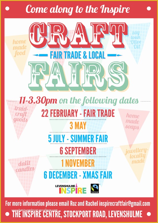 Craft Fair Poster Template Free Of Craft Fairs Ckport Fairtrade Graphics