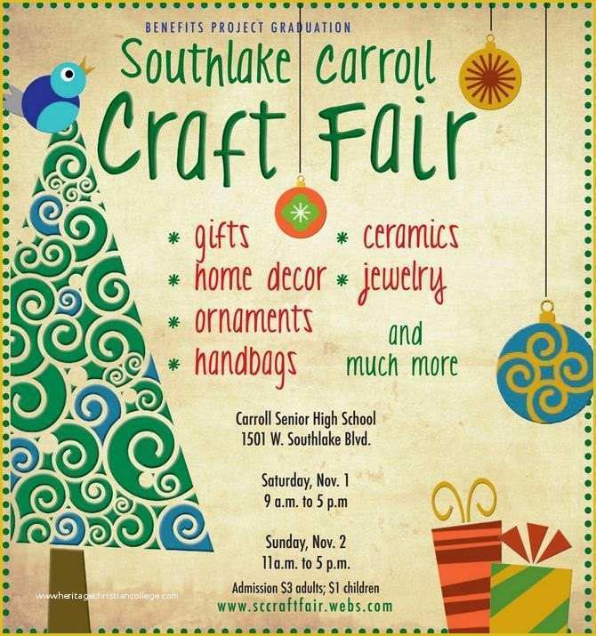 Craft Fair Poster Template Free Of Dfwcraftshows Weekend Guide 10 31 11 2