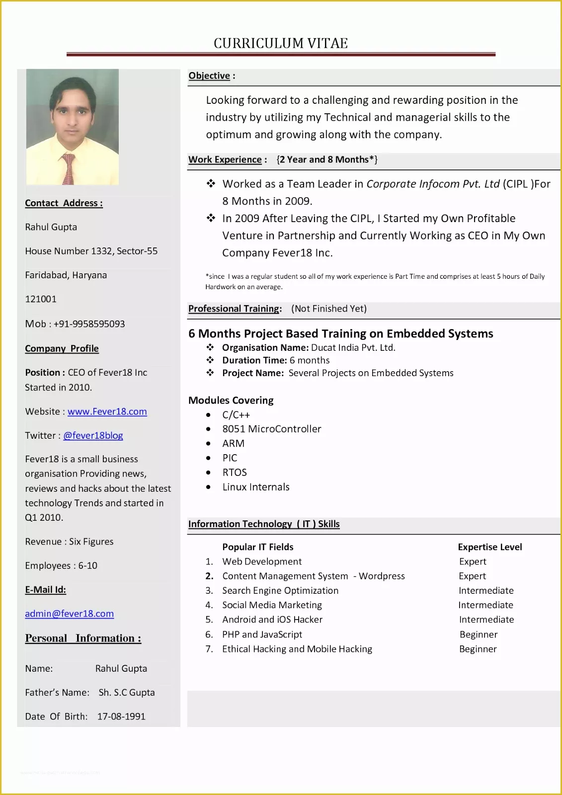 Create Free Cv Template Of Create A Resume Resume Cv