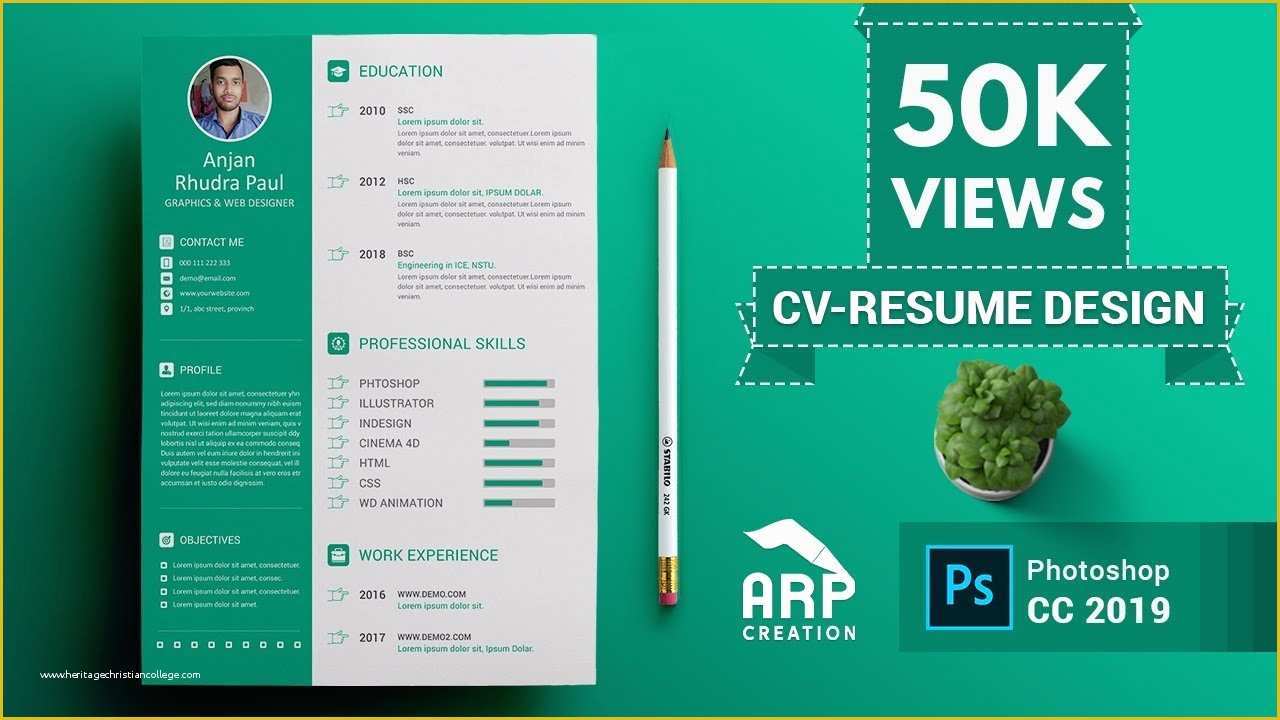 Create Free Cv Template Of How to Create A Cv Resume Template In Shop