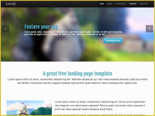 Create Free Landing Page Templates Of 25 Free HTML Landing Page Templates 2017 Designmaz