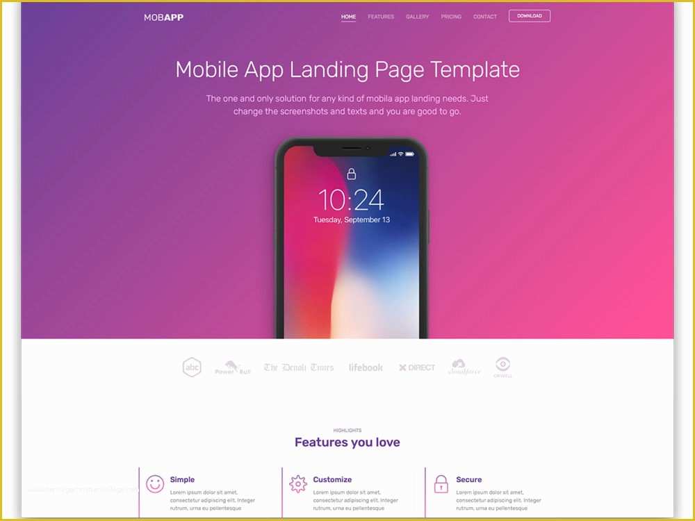 Create Free Landing Page Templates Of 27 Best Free Landing Page Templates 2018 Uicookies