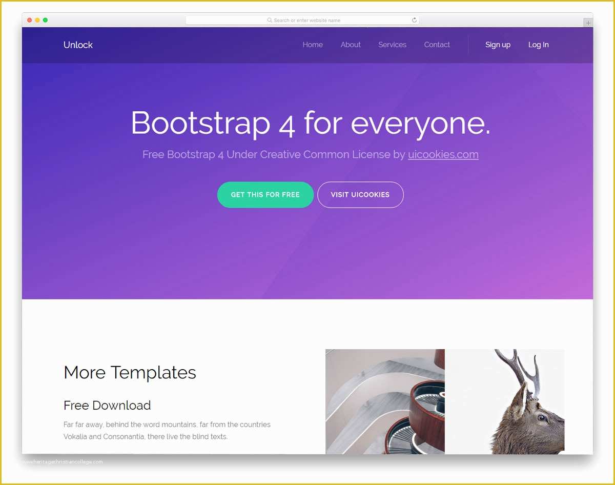 Create Free Landing Page Templates Of 33 Best Free Bootstrap Landing Page Templates with Modern