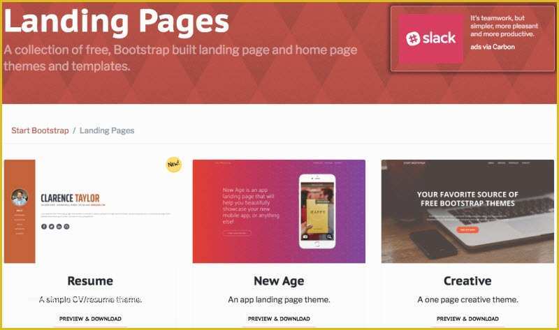Create Free Landing Page Templates Of 9 Quality sources for Beautiful Landing Page Templates
