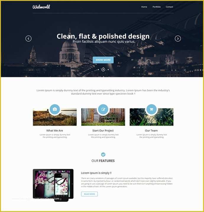 Create Free Website Template Of Professional Website Templates Psd Beepmunk