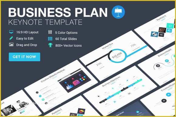 Creative Business Plan Template Free Of Business Plan Keynote Template Presentation Templates