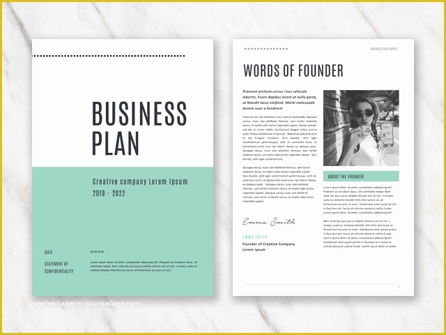 Creative Business Plan Template Free Of Business Plan Templates In Word for Free