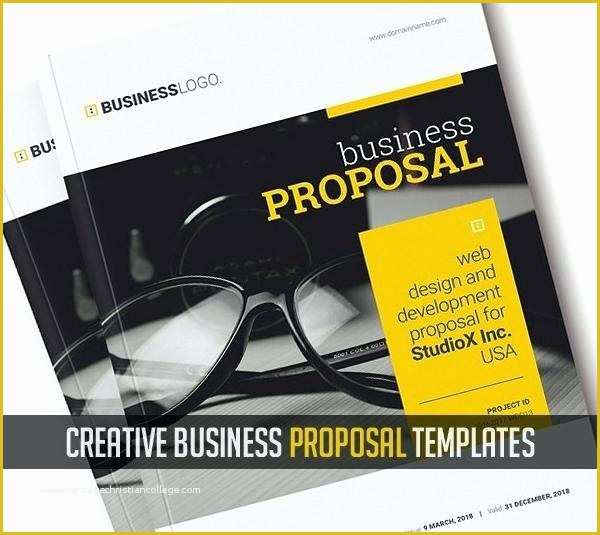 Creative Business Plan Template Free Of Business Proposal Template Design – Miyamufo