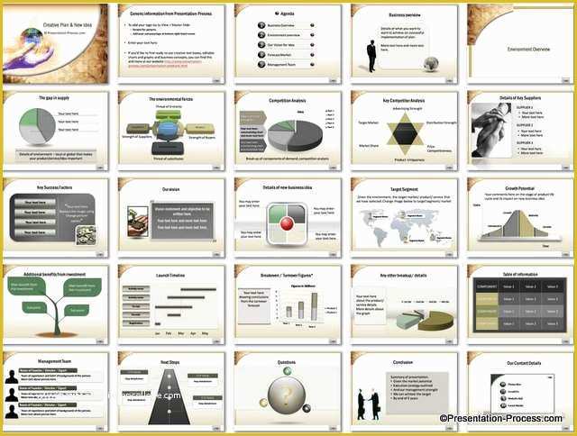 Creative Business Plan Template Free Of Creative Plan Powerpoint 