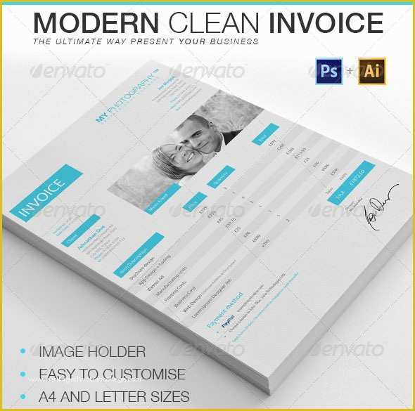 Creative Invoice Template Free Download Of 20 Beautifully Designed Indesign Invoice Templates