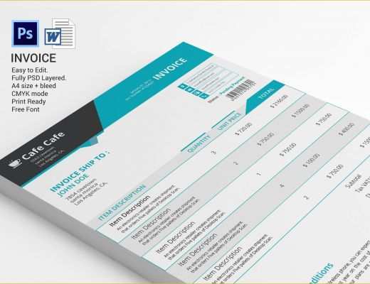 Creative Invoice Template Free Download Of Business Invoice Template Stationery Templates