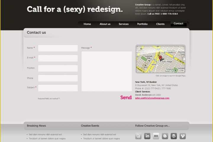 Creative Portfolio Template Free Of Creative Portfolio Template 03 by Kaisersosa