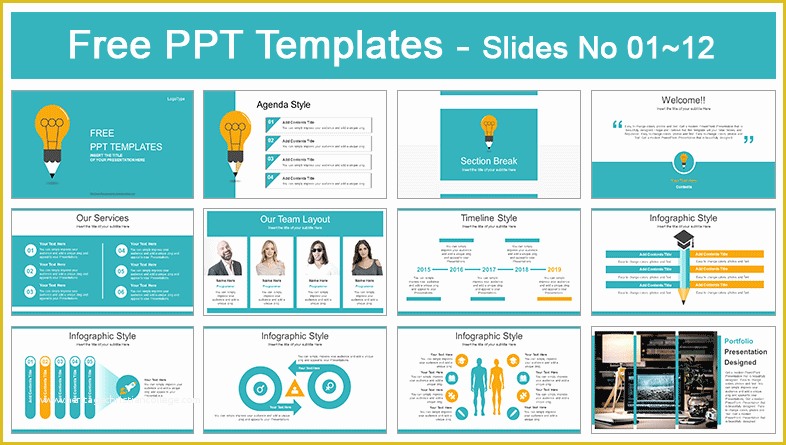 Creative Powerpoint Templates Free Of Creative Idea Bulb Powerpoint Template