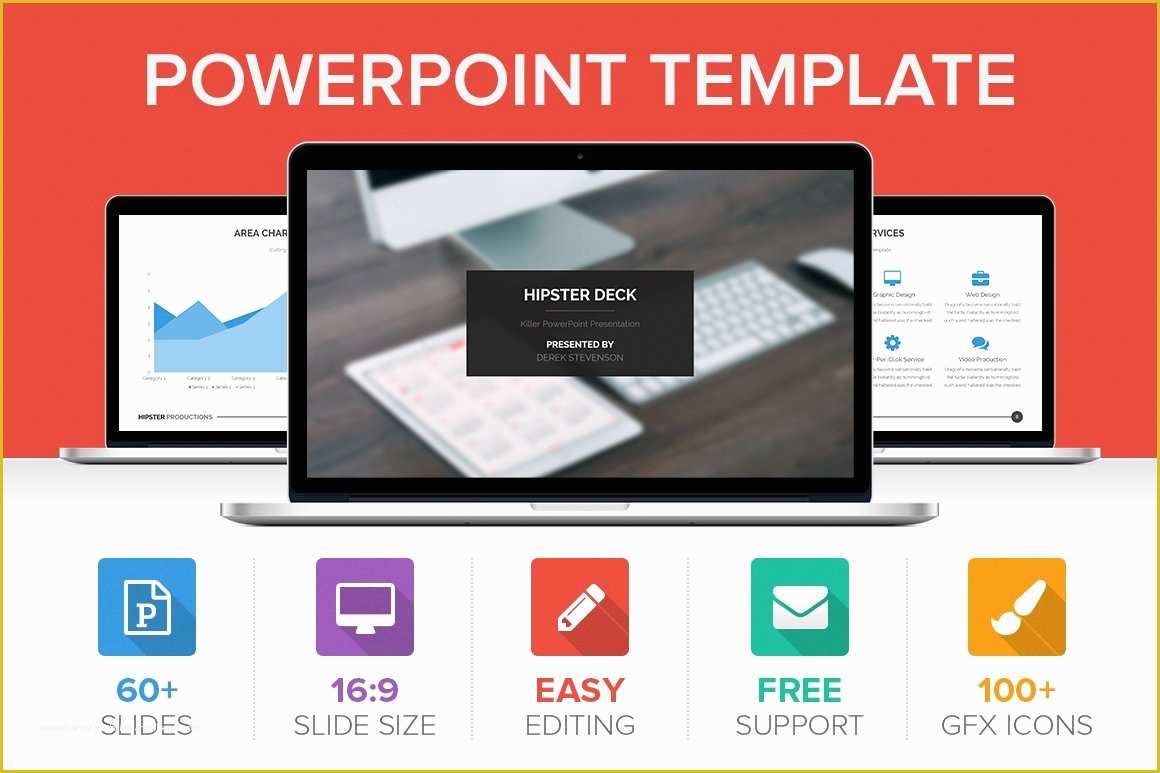 Creative Powerpoint Templates Free Of Hipster Powerpoint Template Powerpoint Templates