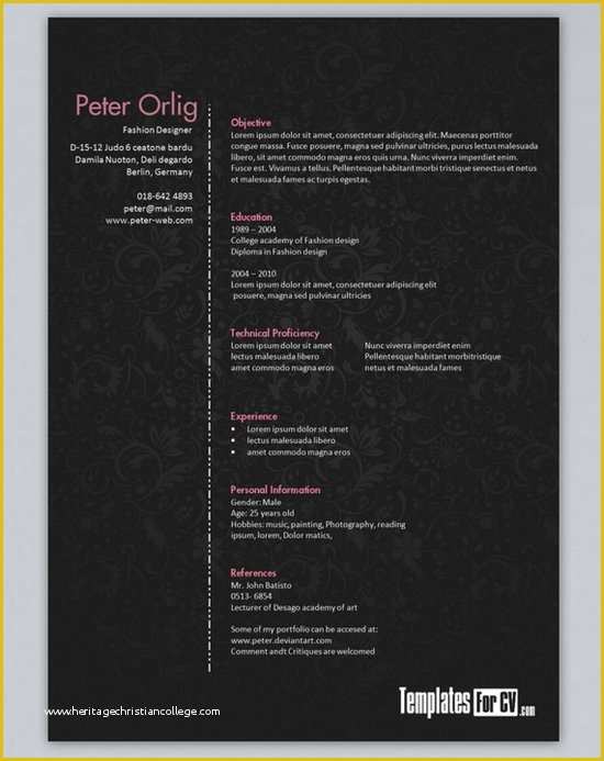 Creative Resume Templates for Word Free Of Download 35 Free Creative Resume Cv Templates Xdesigns