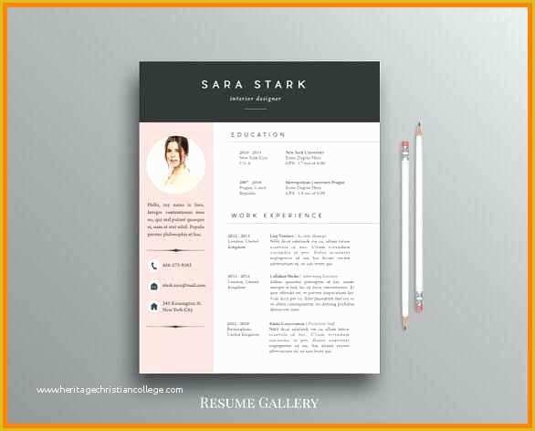 Creative Resume Templates Free Download for Microsoft Word Of 10 Cv Templates Free Word