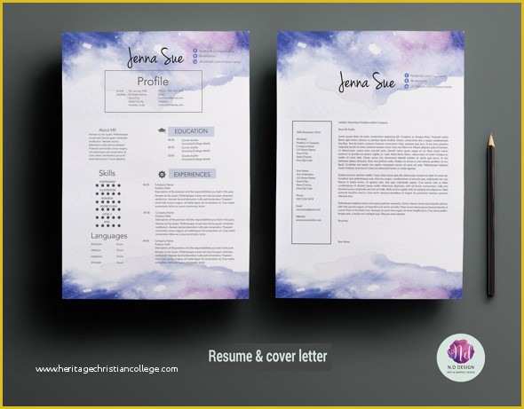 Creative Resume Templates Free Download for Microsoft Word Of 16 Ms Word Resume Templates with the Professional Look