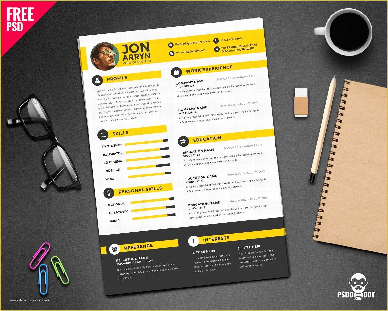 Creative Resume Templates Free Download Of 19 Inspirational Creative Resume Templates Free Download