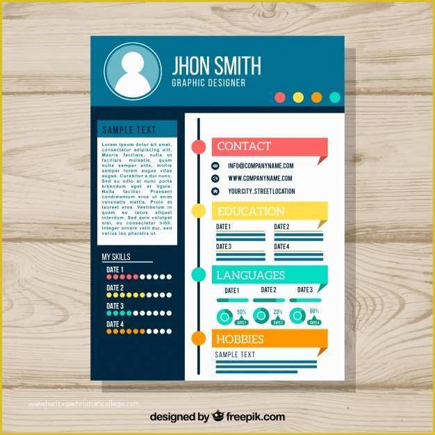 Creative Resume Templates Free Download Of Creative Resume Template Vector