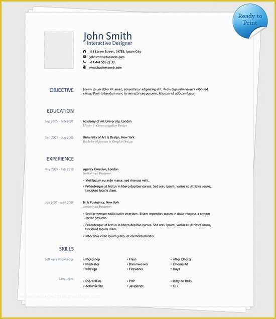 Creative Resume Templates Free Download Of Download 35 Free Creative Resume Cv Templates Xdesigns