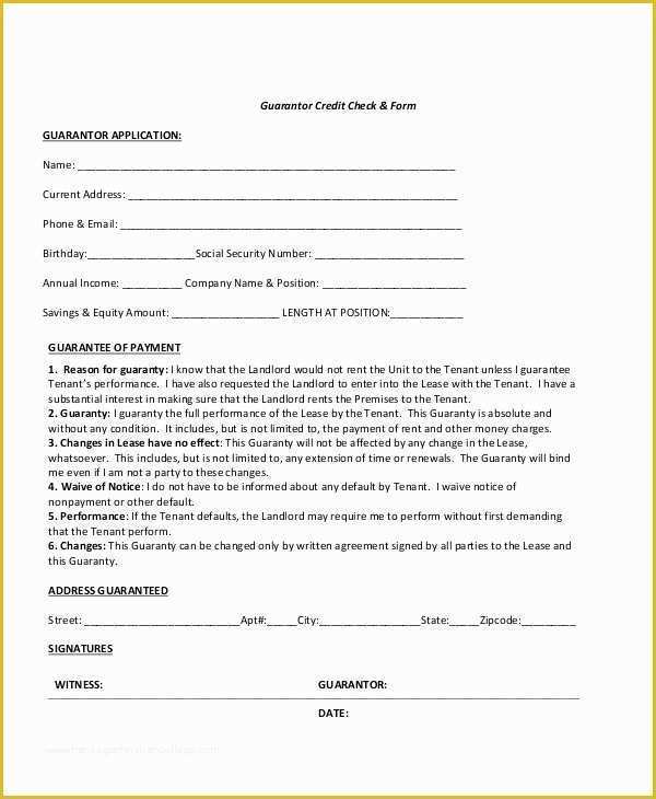 Credit Check Authorization form Template Free Of Credit Check Release form Teacheng