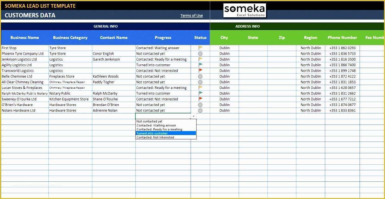 Crm Template Free Download Of 12 Free Excel Crm Template Exceltemplates Exceltemplates