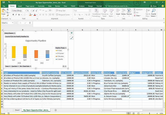 Crm Template Free Download Of Create and Deploy Excel Templates Dynamics 365 for