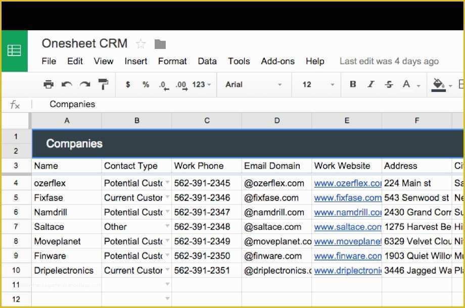 Crm Template Free Download Of Esheet Crm Alternatives and Similar Websites and Apps