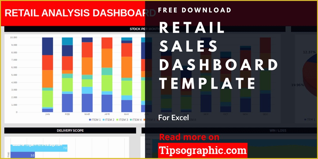 Crm Template Free Download Of Retail Sales Dashboard Template Free Download