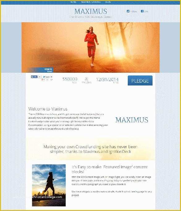 Crowdfunding Template Free Of 20 Crowdfunding Wordpress themes & Templates