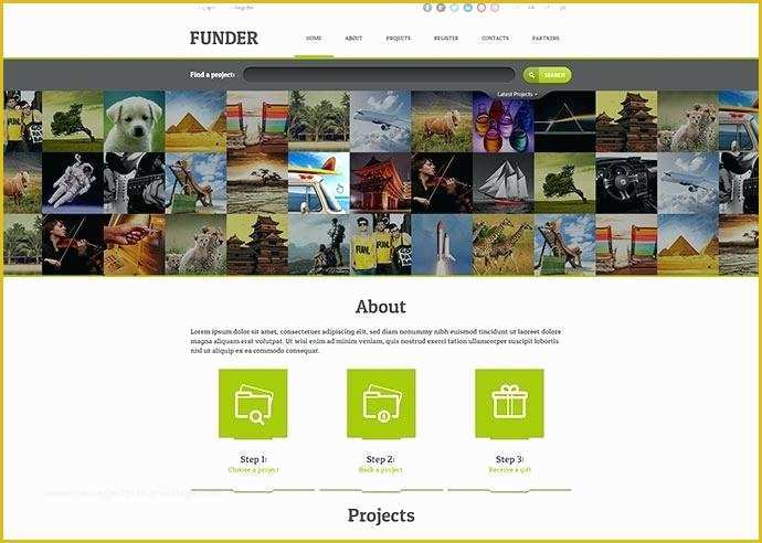 Crowdfunding Template Free Of Backer the Best Crowdfunding theme for Template Bootstrap