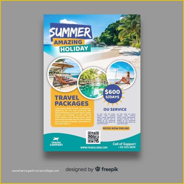 Cruise Flyer Template Free Of Travel Flyer Vectors S and Psd Files