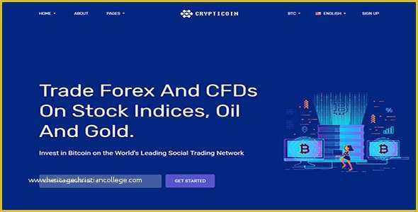 Cryptocurrency HTML Template Free Of Cryptocurrency HTML theme