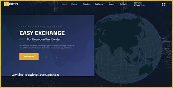 Cryptocurrency HTML Template Free Of Cryptocurrency Trading HTML Template