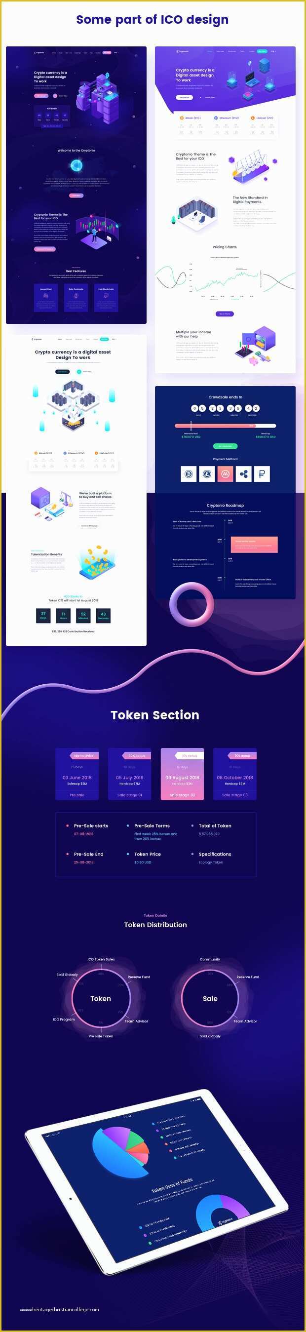 Cryptocurrency HTML Template Free Of Cryptonio Bitcoin Ico Cryptocurrency Landing Page HTML