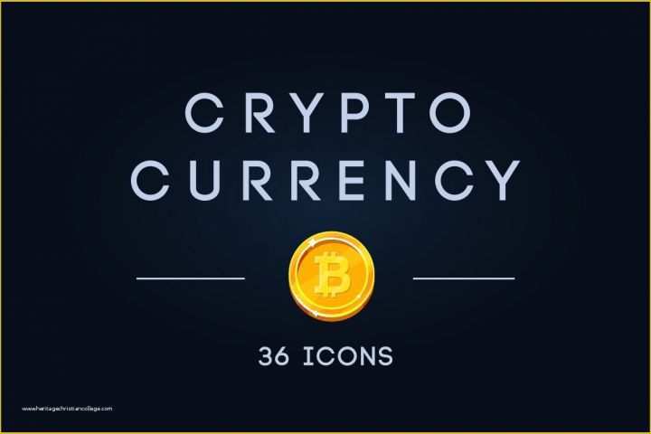 Cryptocurrency HTML Template Free Of Set Of Cryptocurrency Coins Icons Creative Market